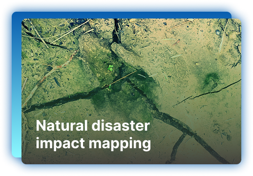 Natural disaster impact mapping